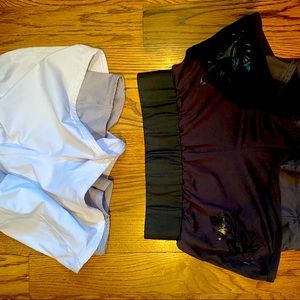 2PAIR of Fabletics running shorts